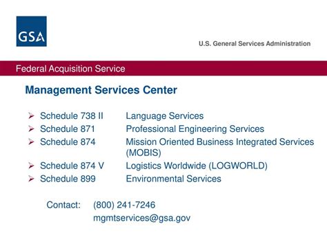 Federal Supply Schedule 874 V Logistics Worldwide 